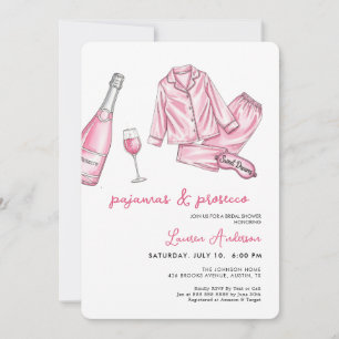 Invitation Joli pyjama et Fête des mariées du ministère publi