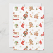 Invitation Joli Red Green Garçons Oh Quel Amusant Anniversair (Dos)