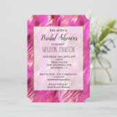 Invitation Joli rêve rose (Debout devant)