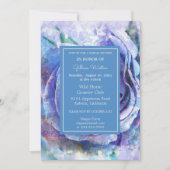 Invitation Joli Rose aquarelle (Devant)