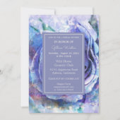 Invitation Joli Rose aquarelle (Devant)