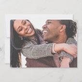 Invitation Joli Rose Dusty Monogram Mariage photo (Dos)