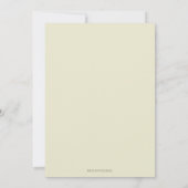 Invitation Joli sapin de Noël avec ornements Fête des fêtes (Dos)