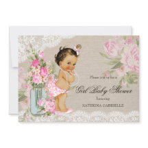 Joli Shabby Chic Lace Baby shower Floral
