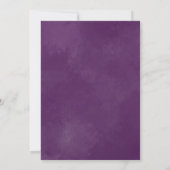 Invitation Joli Violet Blush Tropical Boho Chic Baby shower (Dos)