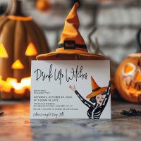 Jolie 'Buvez les Sorcières' Soirée Filles Hallowee