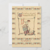 Invitation Jolie Dame Vintage (Devant)