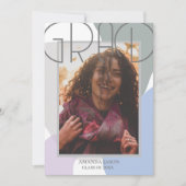 Invitation Jolie Elegant 2025 Grad Photo Party (Devant)