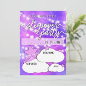 Invitation Jolie fête d'anniversaire (Debout devant)