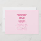 Invitation Jolie fête d'anniversaire de la princesse africain (Dos)