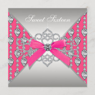 Invitation Jolie fête d'anniversaire de roses indien de