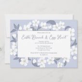 Invitation Jolie fête de chasse aux oeufs de Brunch de Pâques (Devant)