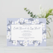 Invitation Jolie fête de chasse aux oeufs de Brunch de Pâques (Debout devant)