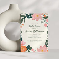 Jolie Fête de Mariage Florale de Jardin Rose Vert