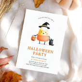 Invitation Jolie fête des enfants Halloween