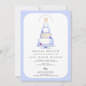 Invitation Jolie Fête des mariées de Brunch de mariée de gâte (Devant)