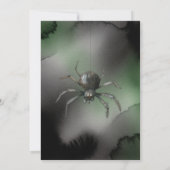 Invitation Jolie fête d'Halloween Monster Bash Éffrayant (Dos)