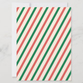 Invitation Jolie lettre officielle du père noël pôle nord vin (Dos)