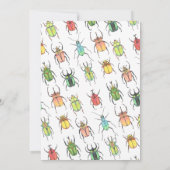 Invitation Jolie Lovebugs Baby shower Beetles (Dos)