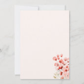 Invitation Jolie maman florale Printable Happable Mothers Day (Dos)