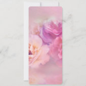 Invitation Jolie oeillette rose Stylo Photographie (Dos)