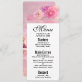 Invitation Jolie oeillette rose Stylo Photographie (Devant / Derrière)