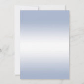 Invitation Jolie Parties scintillant et anneaux Mariages (Dos)