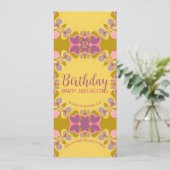 Invitation Jolie Pastels 12ème anniversaire fêter l'invitatio (Debout devant)