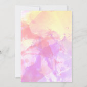 Invitation Jolie Petite Princesse Une Fois Anniversaire (Dos)