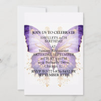 Jolie Retro Papillon Design Anniversaire