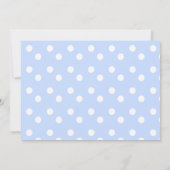 Invitation Jolie robe blanche (Dos)