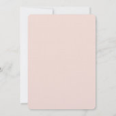 Invitation Jolie Rose Blanche Rose Fleur Mariage (Dos)