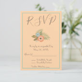 Invitation Jolie RSVP (Debout devant)