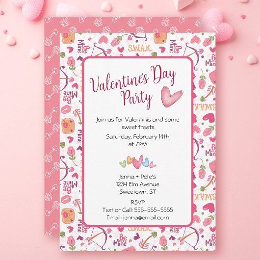 Invitation Jolie Saint Valentin