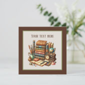 Invitation Jolie soirée club de lecture (Debout devant)