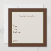 Invitation Jolie soirée club de lecture (Dos)