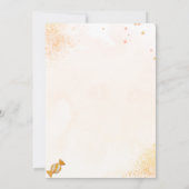 Invitation Jolie Soirée de Carving Citrouille Orange Décorée (Dos)