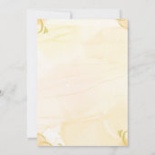 Invitation Jolie Unicorn Magique Fille anniversaire (Dos)