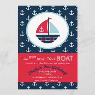 Invitation jolie voile