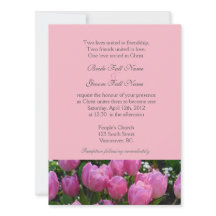 Jolies fleurs de tulipes roses de printemps mariag