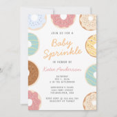 Invitation Jolis gâteaux pastel Bébé Sprinkle (Devant)