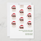 Invitation Jolle Bunch Noël Vacances Amies Fête (Dos)