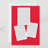 Invitation Jolle Bunch Tradition de vacances Portrait Photos (Dos)