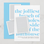 Invitation Jolle Bunch Tradition de vacances Portrait Photos (Devant / Derrière)