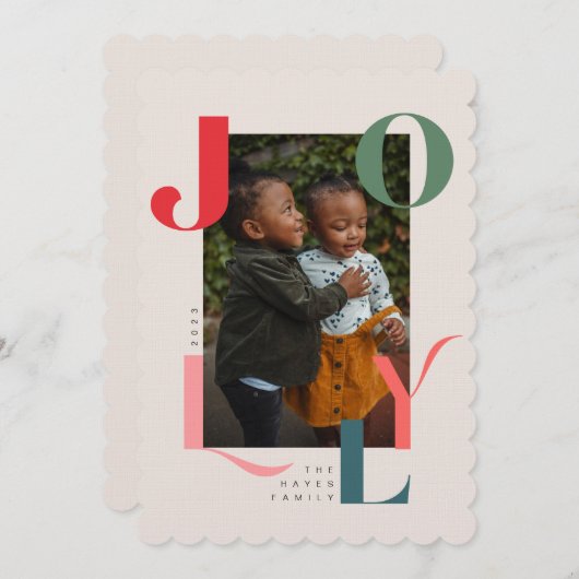 Invitation Jolly (Devant / Derrière)