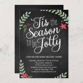 Invitation Jolly Party Fête (Devant / Derrière)