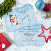 Invitation Jolly Snowman Holiday Party ID841