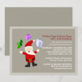 Invitation Jongler avec le Père Noël (Devant / Derrière)