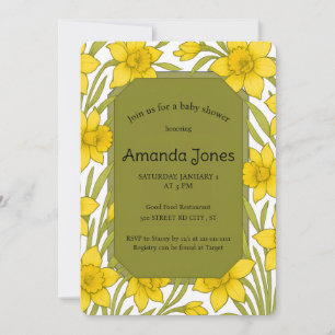 Invitation Jonquilles