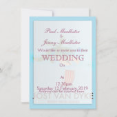 Invitation jost van dyke Îles Vierges britanniques. (Devant)